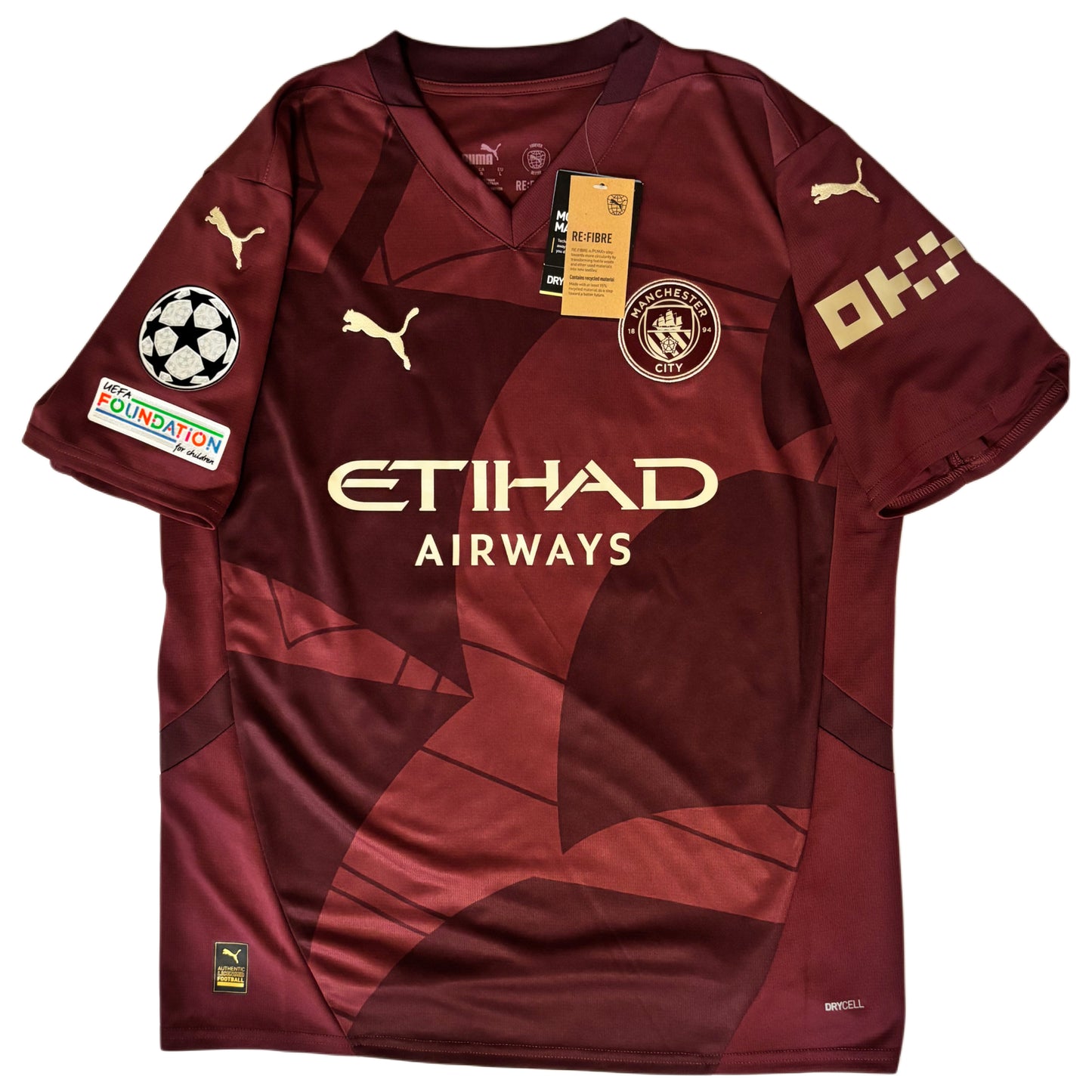 2024/25 Manchester City Auswärtstrikot – De Bruyne (M)
